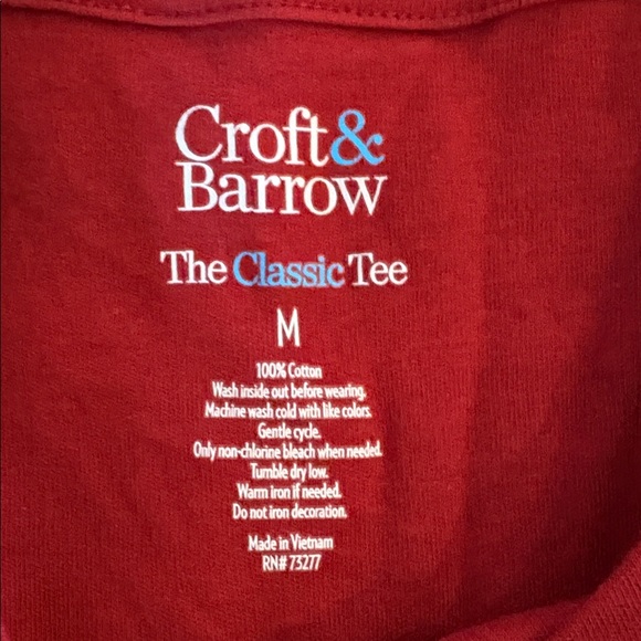 Croft & Barrow Christmas Tree Long sleeve Tee Shirt - Picture 2 of 7